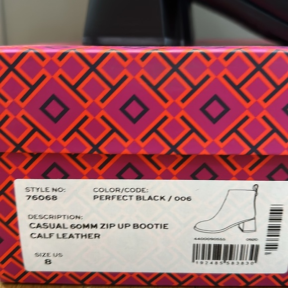 New in Box • Tory Burch Casual Zip Up Bootie - Picture 2 of 7